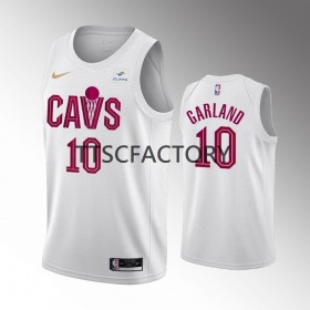 Muške NBA Dres Cleveland Cavaliers Darius Garland 10 Nike 2022-23 Association Edition Bijela Swingman